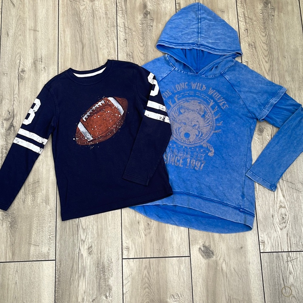 GAP / ART CLASS Bundle Boys Long Sleeve Shirts Size S (6/7)